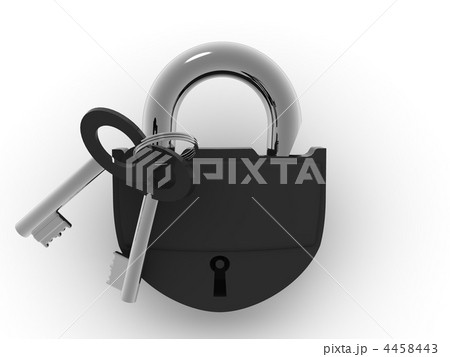 Padlock. 3d Padlock. 3d 4458443