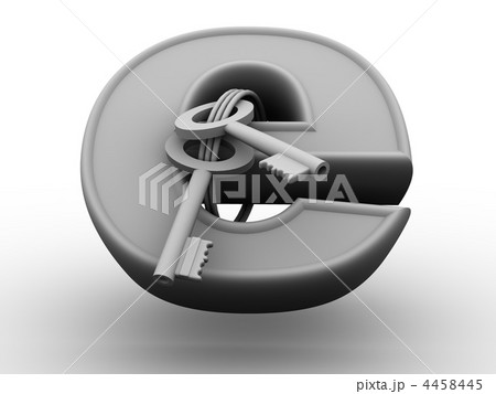 Symbol for internet with keys Symbol for internet with keys 4458445