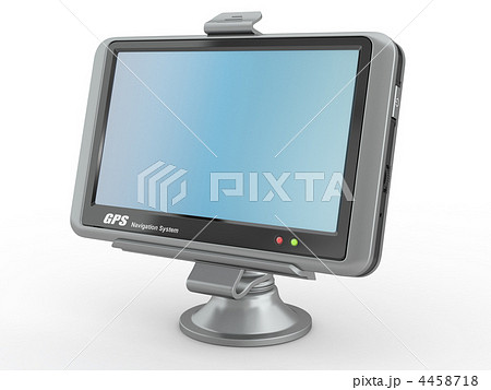 Navigation system. Gps. 3d 4458718