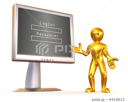 Monitor with Login and password 4459012