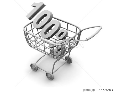 Consumer basket with 100 percent Consumer basket with 100 percent 4459263