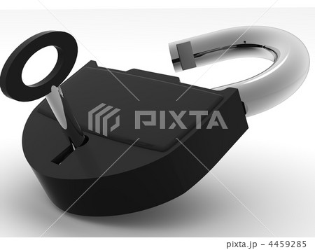 Padlock with keys 4459285