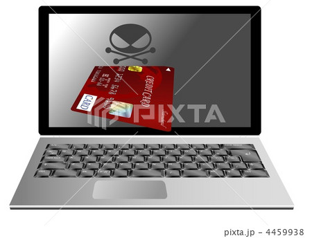 ノートPCとクレジットカード 4459938