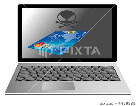 ノートPCとクレジットカード 4459939