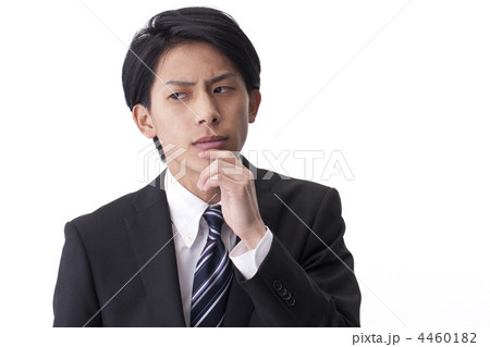 悩む新人ビジネスマン 4460182