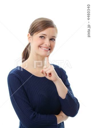 嬉しい事を考える・フランス人女性 4460340