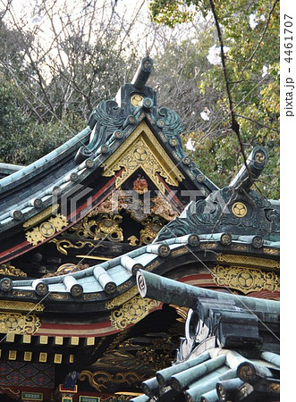 八千戈神社　兎毛通しと妻飾り 4461707