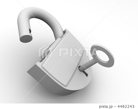 Padlock with keys 4462243