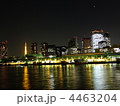 隅田川対岸から撮影した夜の築地市場 4463204