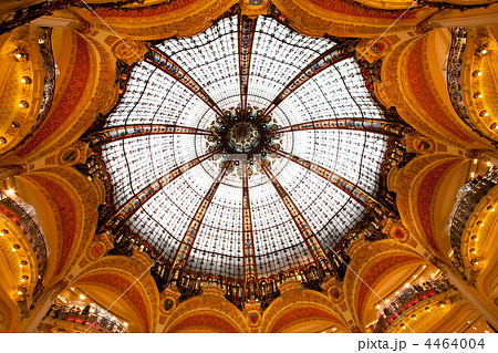 Lafayette Galleries dome in the center of Paris France 4464004