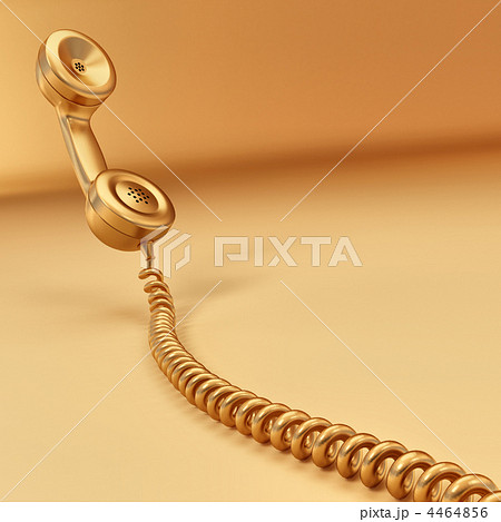 Phone reciever on white isolated background 4464856