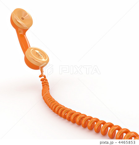 Phone reciever on white isolated background 4465853