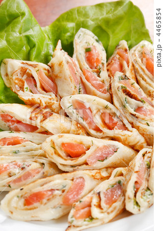 Pancakes with Salmon 4465854