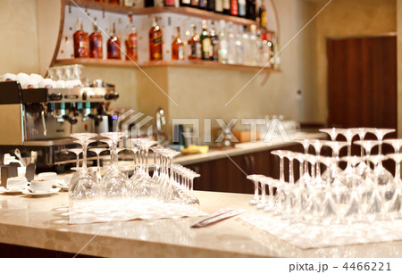 Tables set for meal 4466221