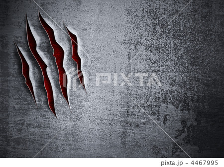 Damaged grunge metal wall concept 4467995