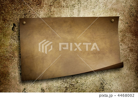 old paper on grunge wall 4468002