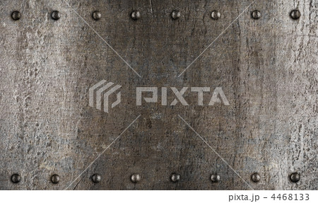 Metal plate or armour texture with rivets 4468133