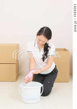 女性自宅引越準備 女性自宅引越準備 4469063