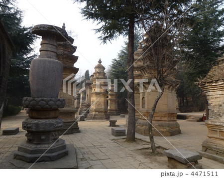 河南省登封 世界遺産 少林寺 塔林 4471511
