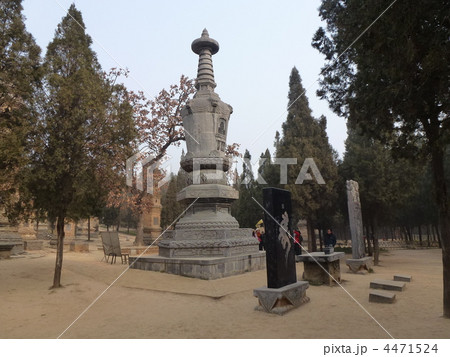 河南省登封 世界遺産 少林寺 塔林 河南省登封 世界遺産 少林寺 塔林 4471524