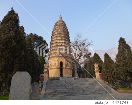河南省登封 世界遺産 嵩岳寺塔 4471743