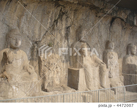 河南省洛陽 世界遺産 龍門石窟 4472007