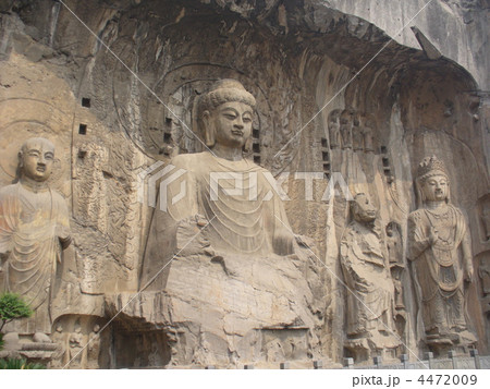 河南省洛陽 世界遺産 龍門石窟 河南省洛陽 世界遺産 龍門石窟 4472009
