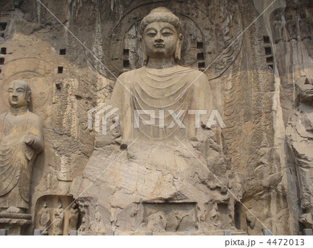 河南省洛陽 世界遺産 龍門石窟 4472013