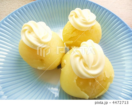 ホクホク　茹でたじゃがいも 4472713