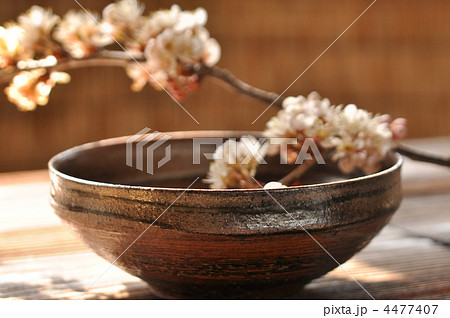 器と桜桃の花 器と桜桃の花 4477407