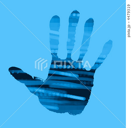 abstract handprint 4479319