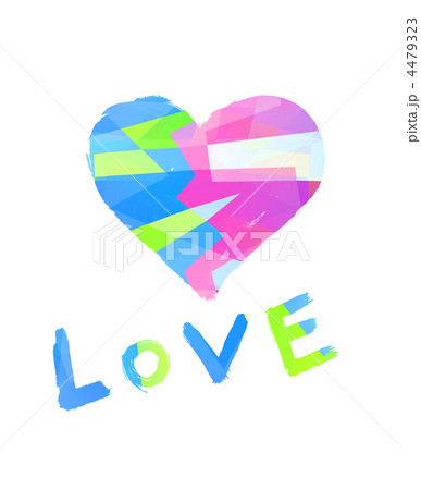 word ''love'' with heart symbol 4479323