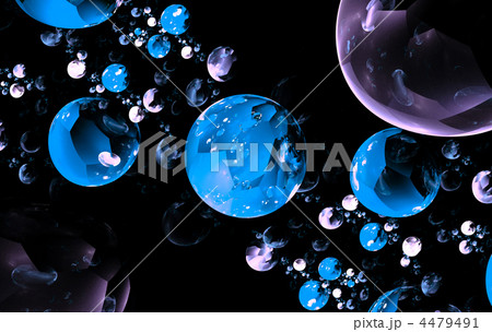 Colour abstract art balls  background. 4479491