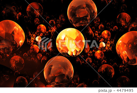 Colour abstract art balls  background. 4479495