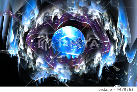 Colour abstract art balls  background. 4479563