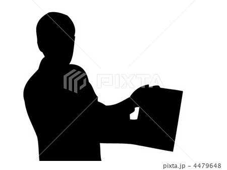 Businessman show on background. Icon 4479648