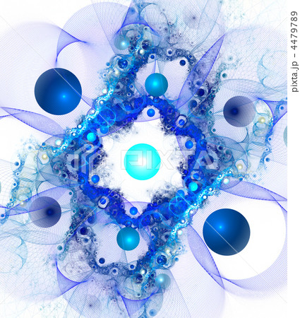 Colour abstract art balls  background. 4479789