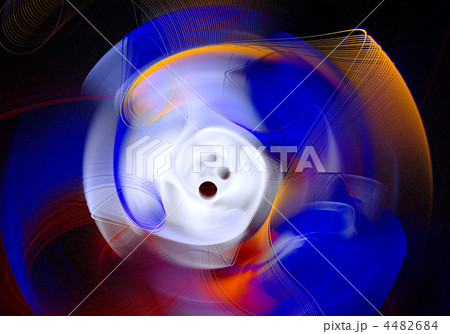 Colour abstract art balls  background. 4482684
