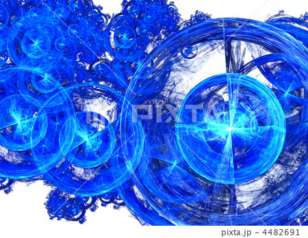 Colour abstract art balls  background. 4482691