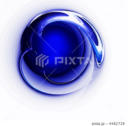 Abstract art - red ball , backdrop (wallpaper). 4482726