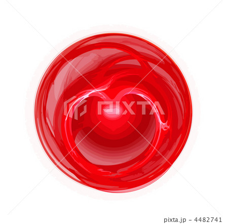 Abstract art - red ball , backdrop (wallpaper). 4482741
