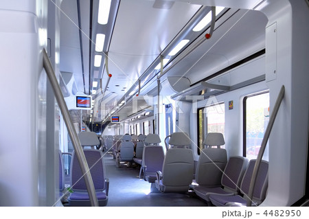 Iterior of Speed Train. 4482950