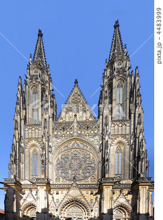 Cathedral of st. Vitus, Vaclav and Voiteha. Prague Cathedral of st. Vitus, Vaclav and Voiteha. Prague 4483999