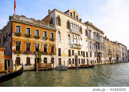 Beautiful street,Grand Canal in Venice, Italy 4486808