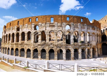 The Colosseum, the world famous landmark in Rome. 4486866