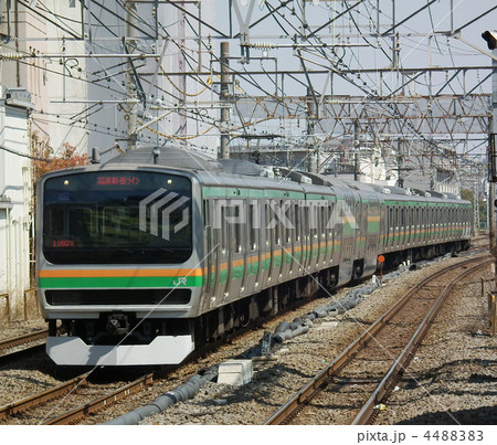 湘南新宿ライン E231系 鶴見駅 湘南新宿ライン E231系 鶴見駅 4488383