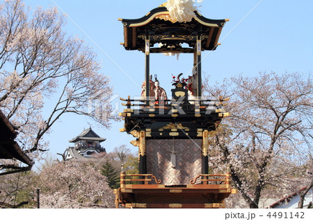 犬山祭 車山と桜、そして、国宝犬山城 犬山祭 車山と桜、そして、国宝犬山城 4491142