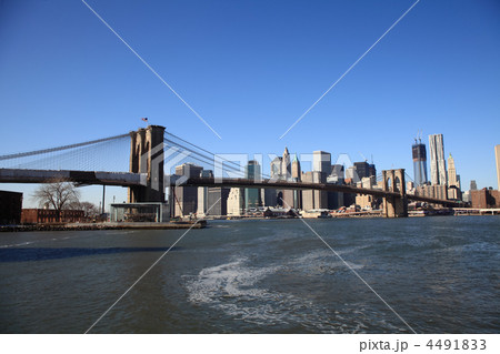 ブルックリンブリッジとニューヨーク南端 ブルックリンブリッジとニューヨーク南端 4491833