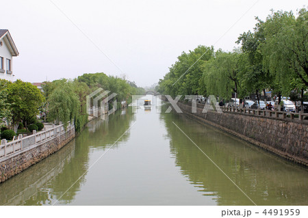 中国　蘇州の水郷 4491959