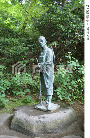 松尾芭蕉 奥の細道 俳句の写真素材